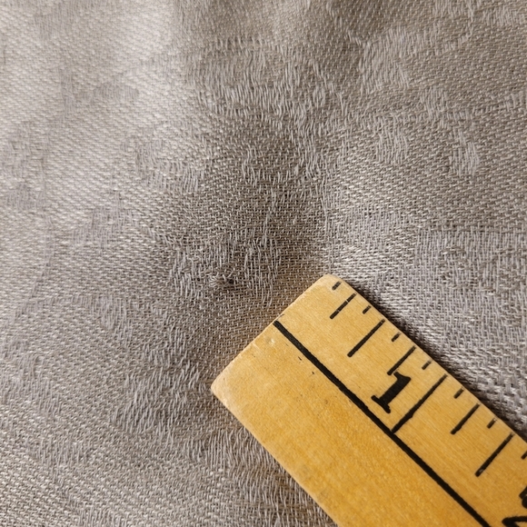 TCH 100% Silk Tan Grey Scarf - Picture 6 of 7